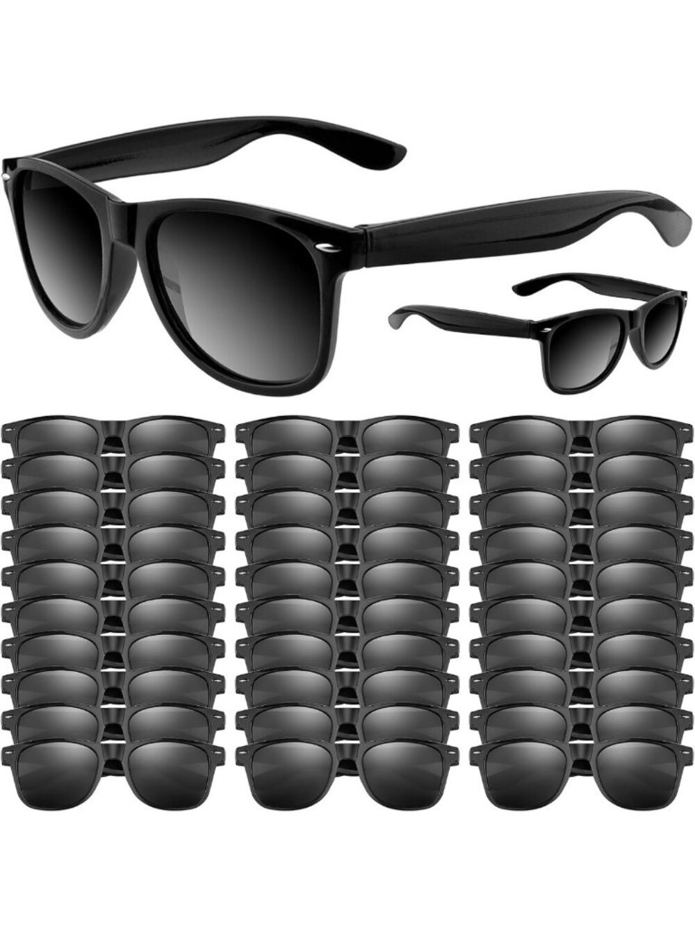 Bulk Sunglasses Party Favors - 6/12/24/48 Pack for Summer Beach, Pool & Weddings - Picture 1 of 6